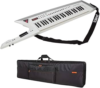 Roland AX-Edge ショルダーキーボード ホワイト Roland AX-Edge WH Keytar [AX-EDGE-W]｜ミュージックランドKEY